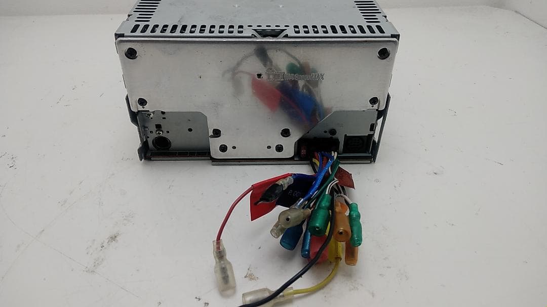 動作確認済　ケンウッド　CD/カセット2dinデッキ　DPX-04