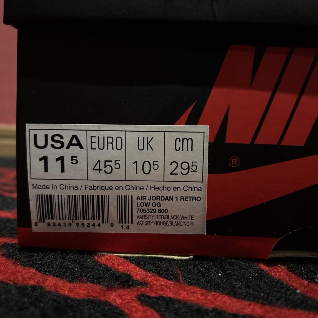 2016年製 AIR JORDAN 1 retro low OG シカゴ