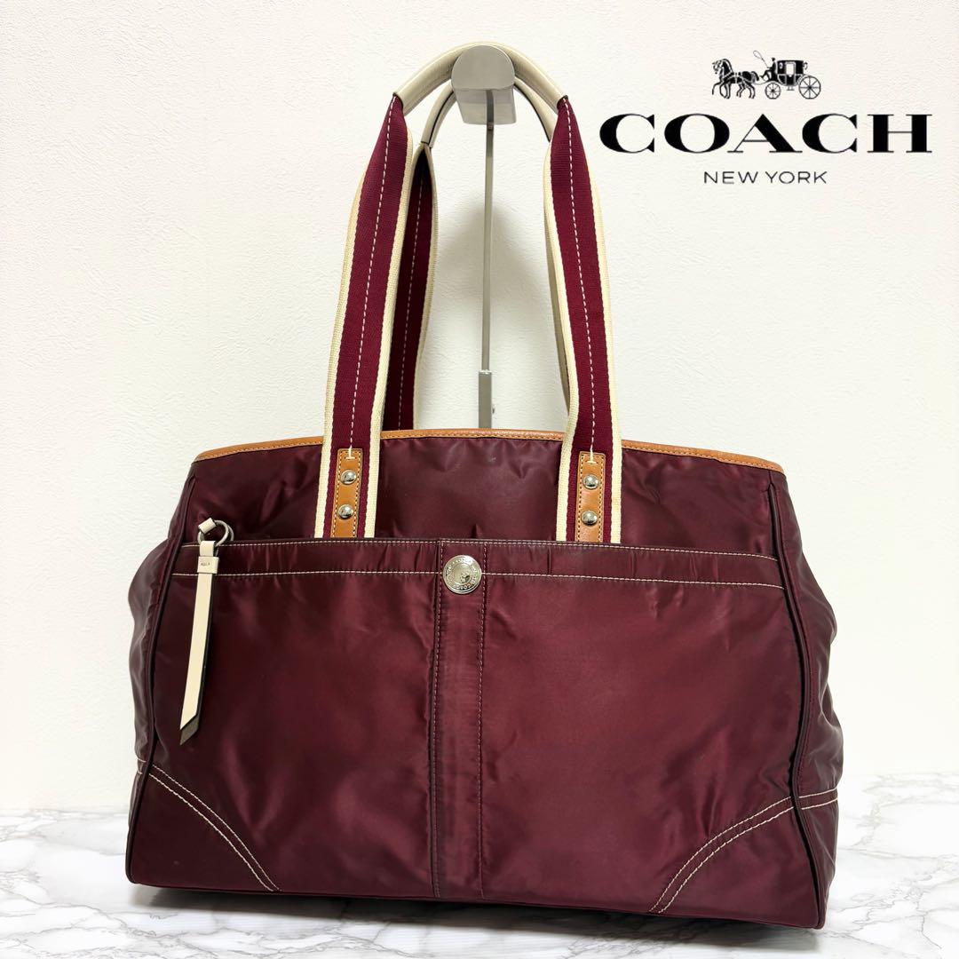 43 COACH コーチ トートバッグ ハンドバッグ