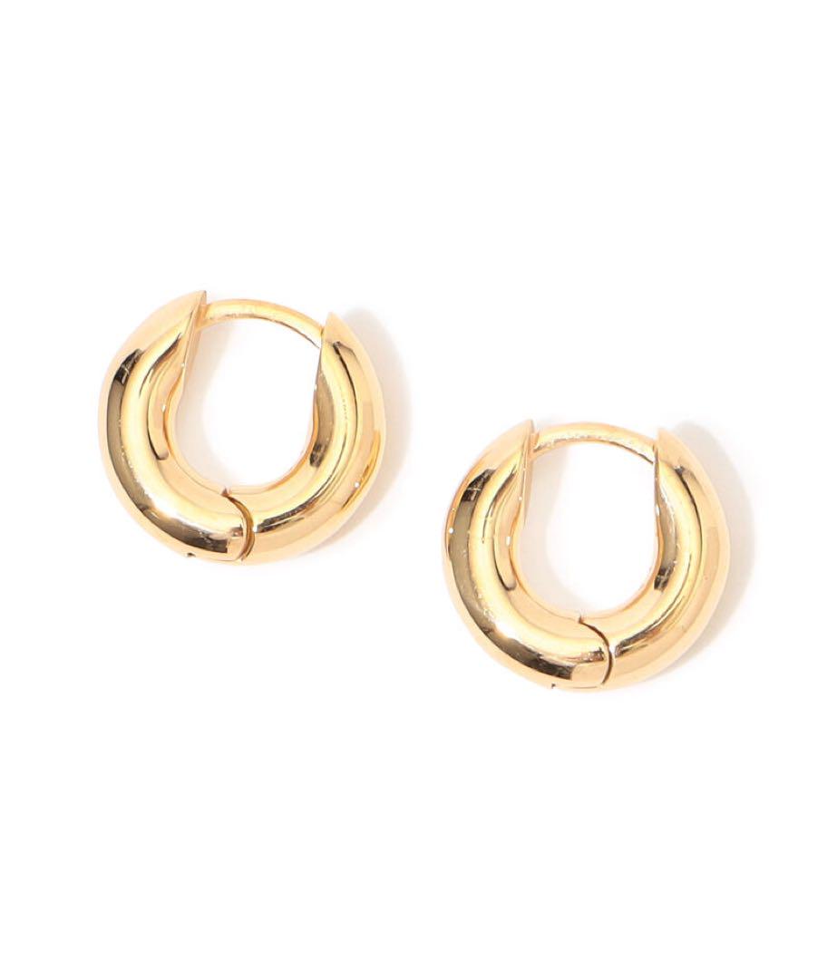 Hatton Labs シルバー Round S ピアス HATTON LABS Round Hoop Earrings ピアス｜トゥモローランド