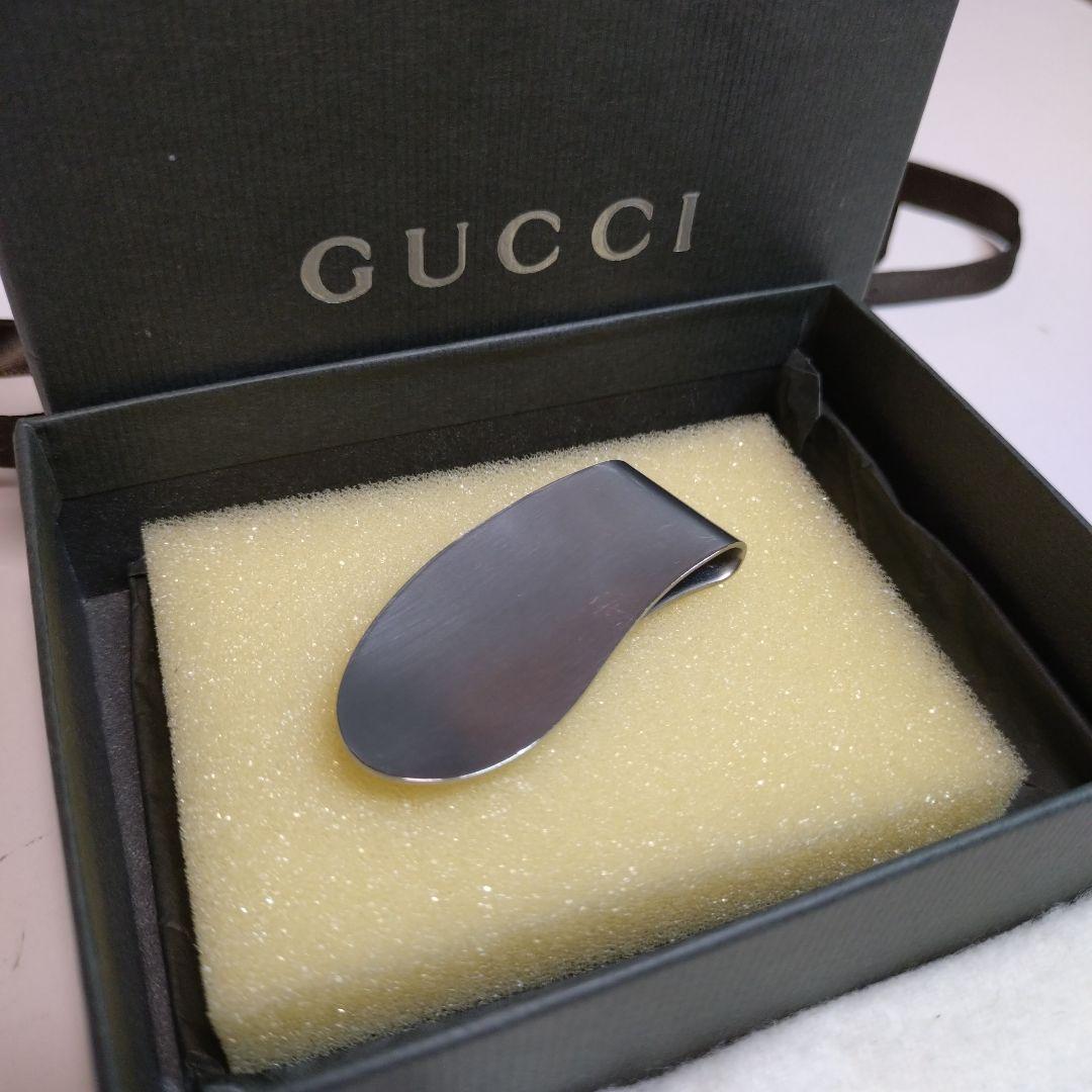 GUCCI グッチ マネークリップ　美品　値下げ