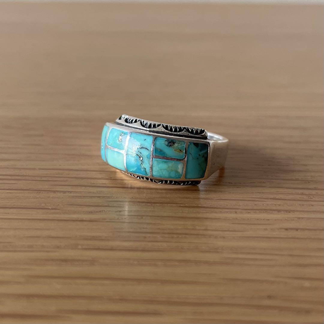 リング vintage turquoise ring indian jewelry