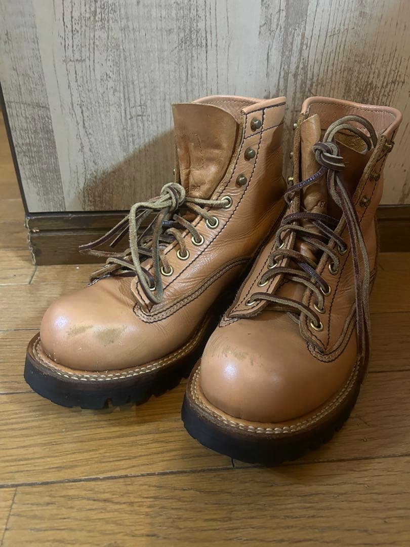 ロンウルフブーツ　東洋エンタープライズ　ビブラムソール ロガー ワークブーツ