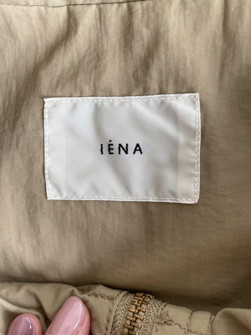 ＊＊IENA／ライトナイロンフーデットブルゾン＊＊