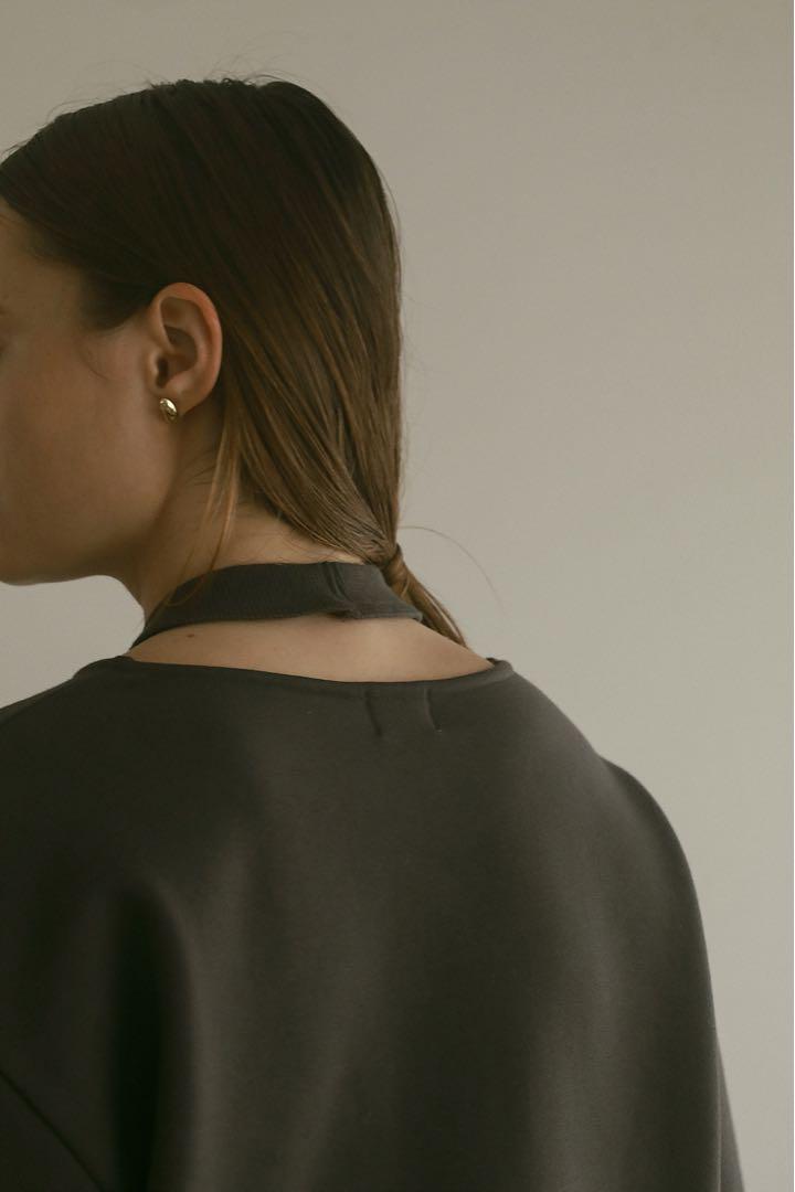 新品未使用 MANOF/マノフ HOLDER NECK SWEAT TOPS