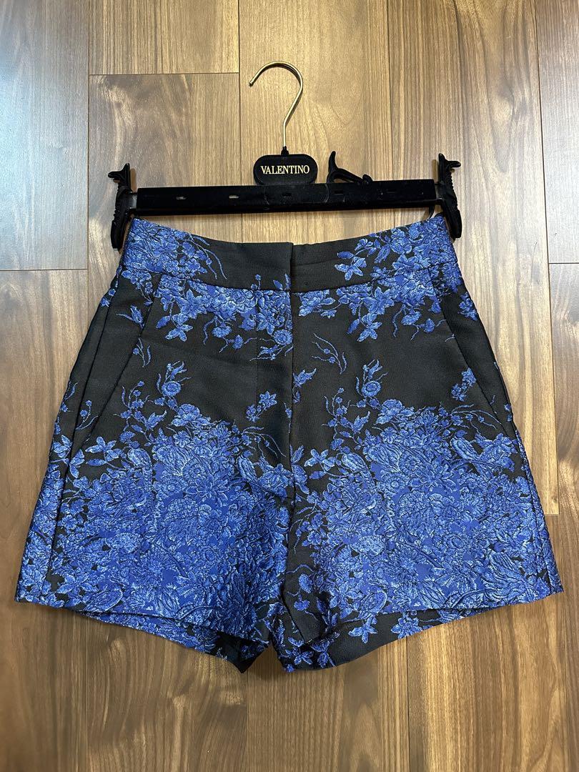sheller brillant herringbone hem short