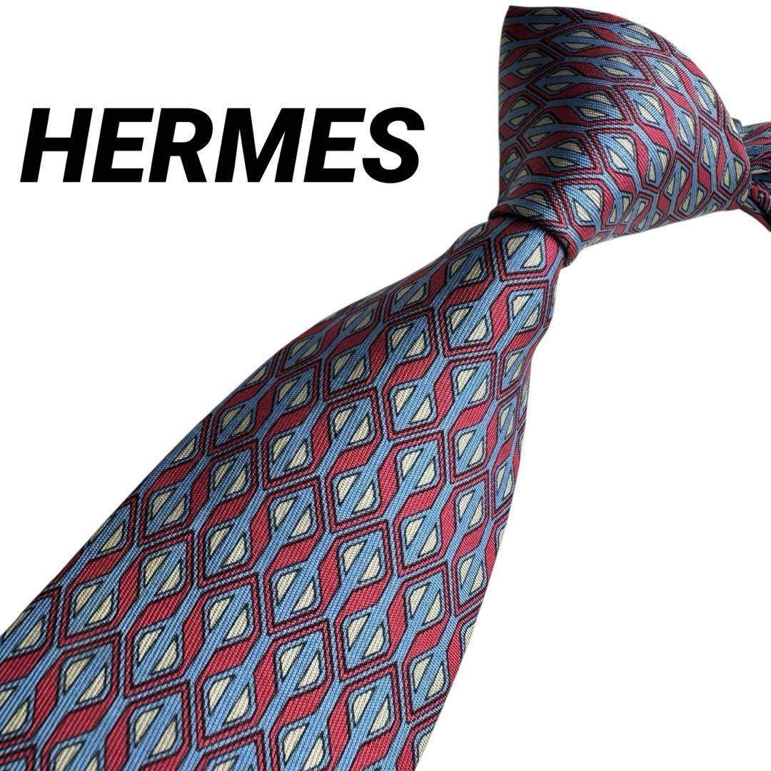 単品購入OK! 2本選んで1本無料! HERMES エルメス ネクタイ 1501