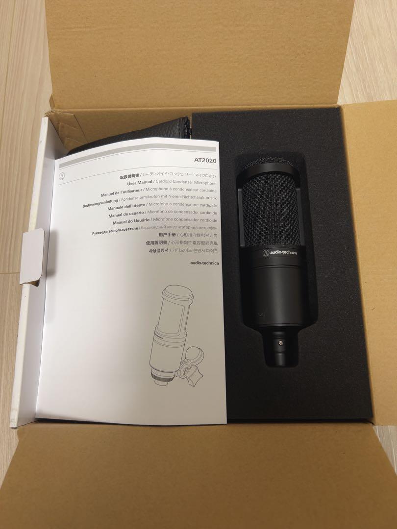 audio-technica AT2020 コンデンサーマイク