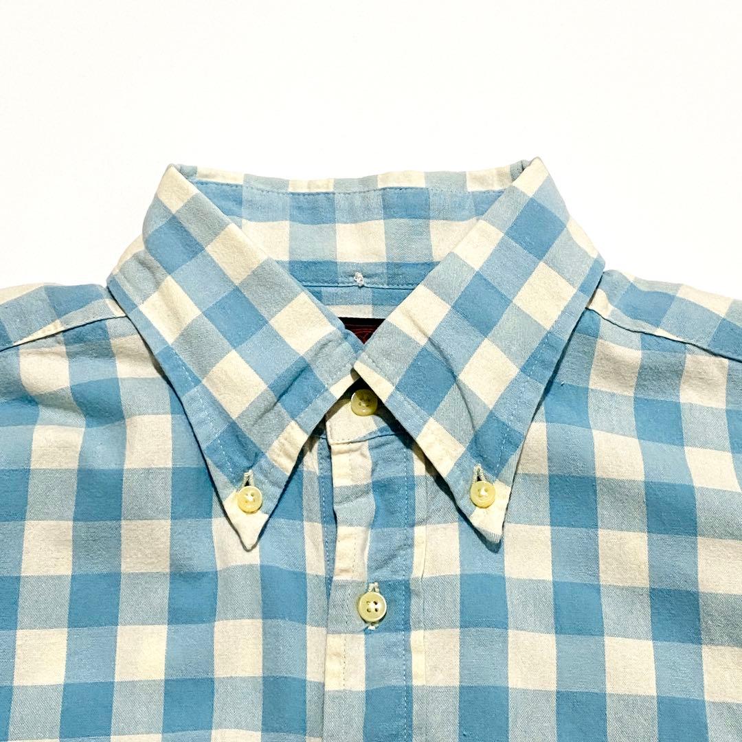 エヴィス　ジーンズ　ボタンダウン　プルーオーバーシャツ　アイビー