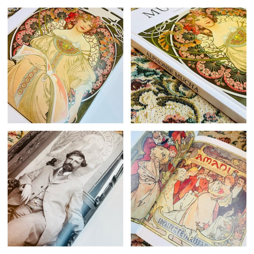 新品洋書 アートブック 画集 作品集 複製画 Mucha ミュシャ 絵画