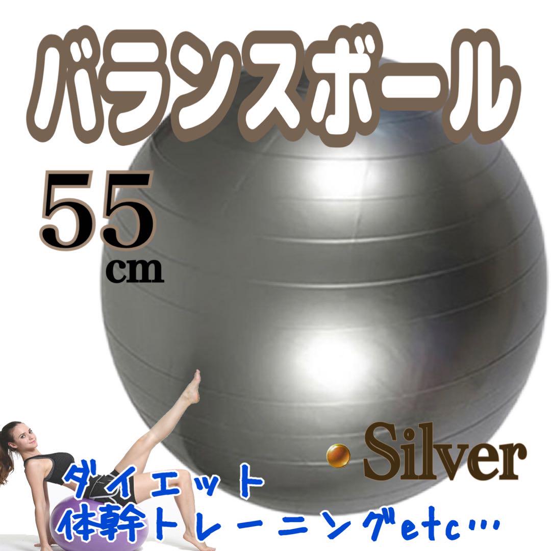 バランスボール 55cm ダイエット器具 フィットネス エクササイズ ヨガボール メルカリ