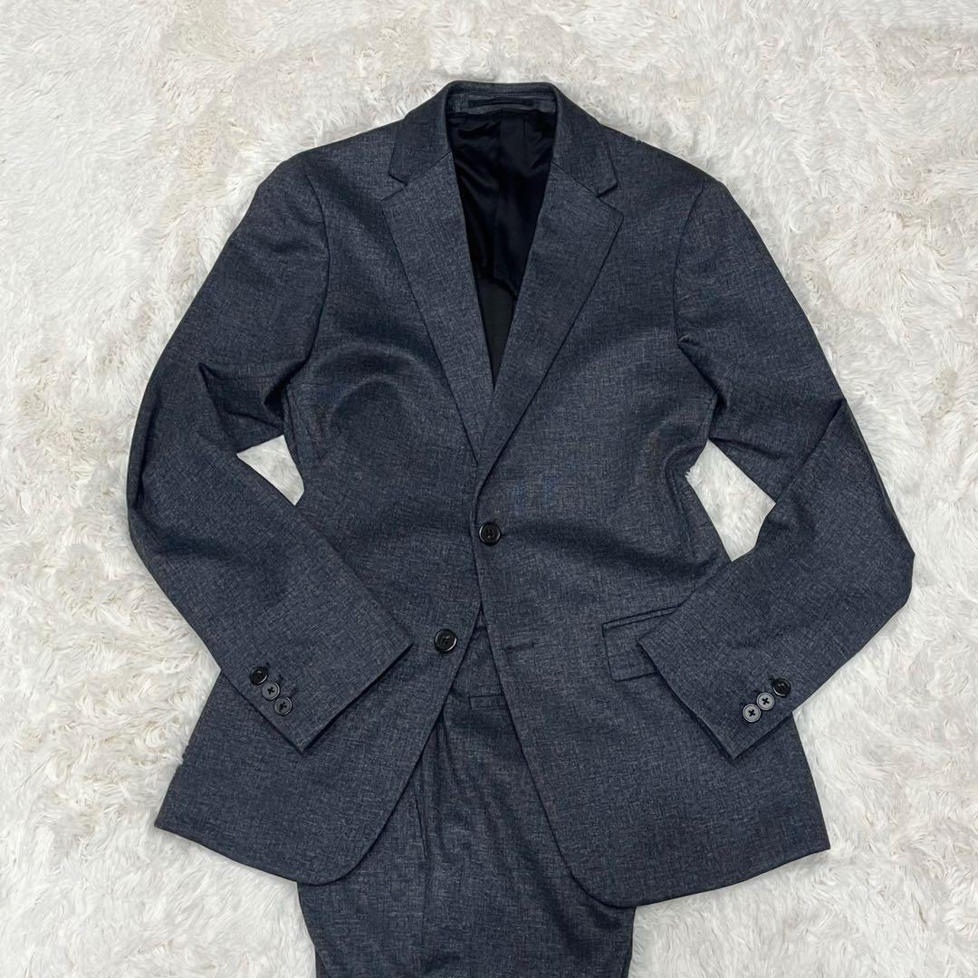Theory NAMBA MELANGE ジャージースーツ セットアップグレーS Theory NAMBA MELANGE ジャージースーツ セットアップグレーS