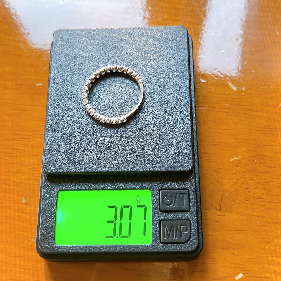 【4605】 Pt900 エタニティリング　ダイヤモンド 1ct 鑑別書