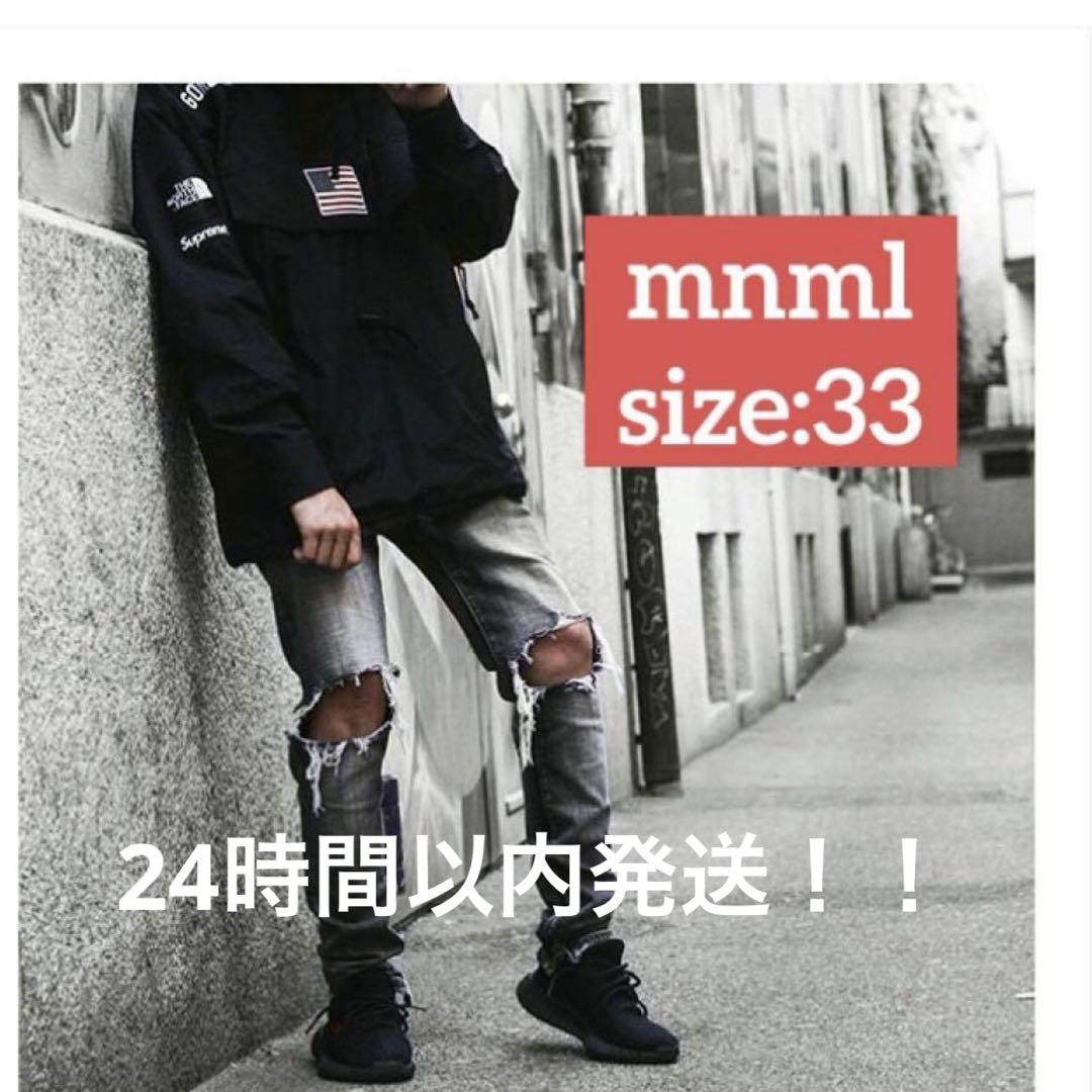 mnml ミニマル M1 STRETCH DENIM uk drill