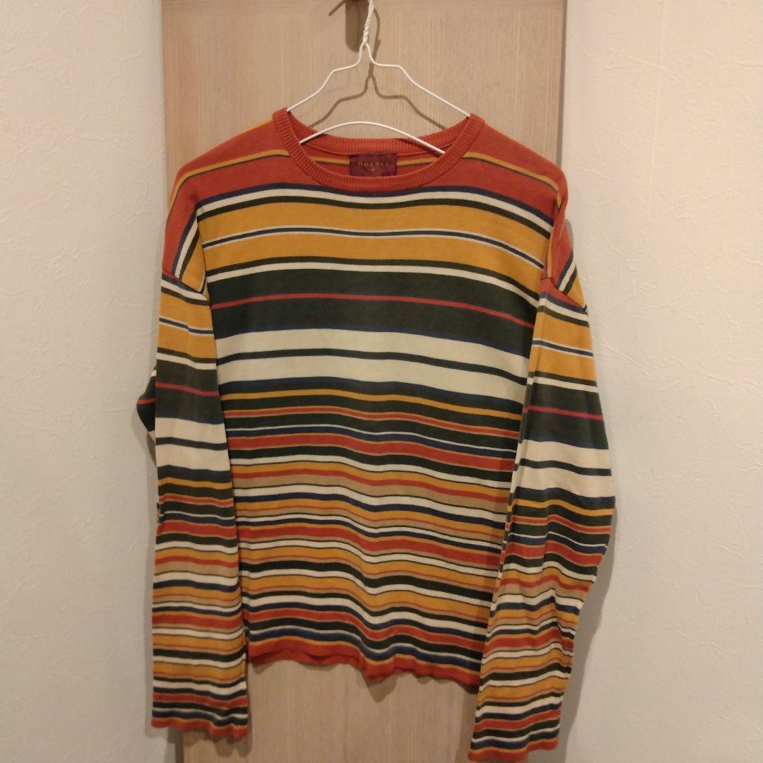 人気を誇る 希少 dezert 90s ボーダー ニット 田口成彦 ギャルソンオム トップス