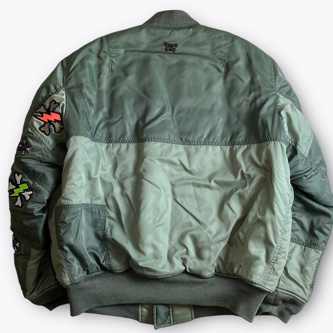 【2000AW】NEIGHBORHOOD MA-1 undercoverワッペン