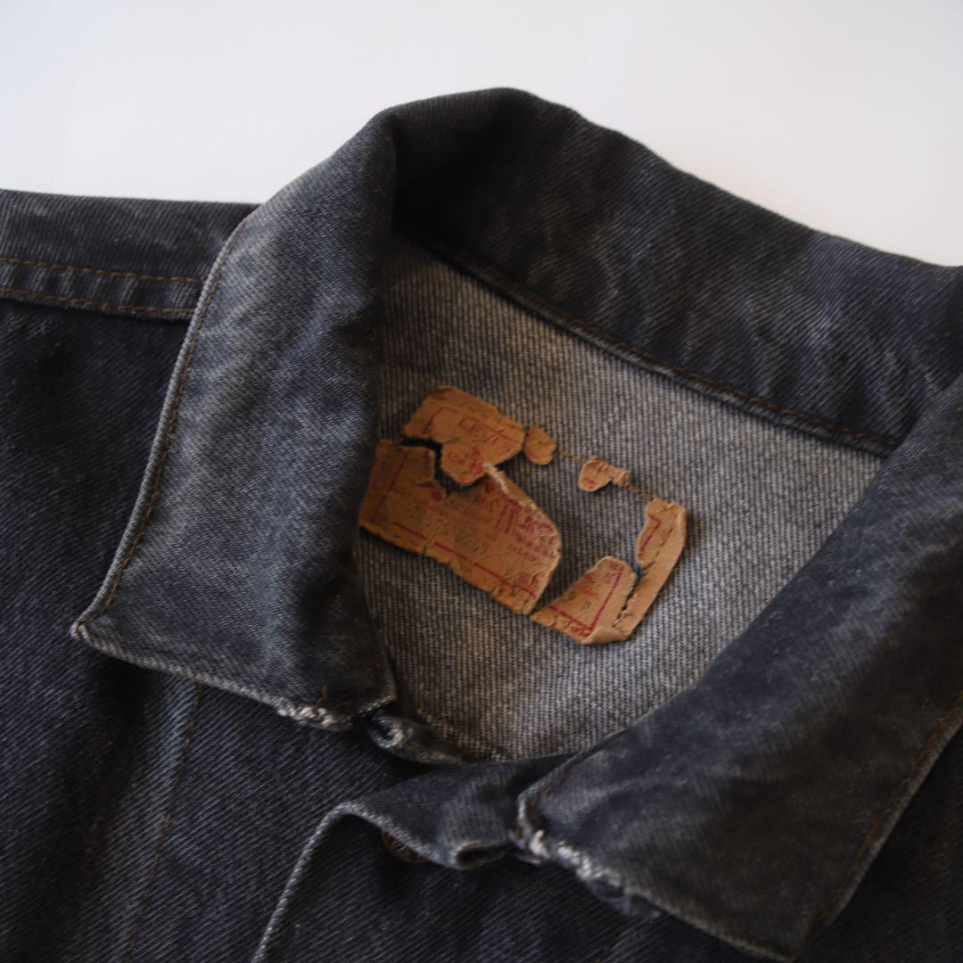 スペシャル 80s Levis 70507 先染めブラック USA製 Mサイズ