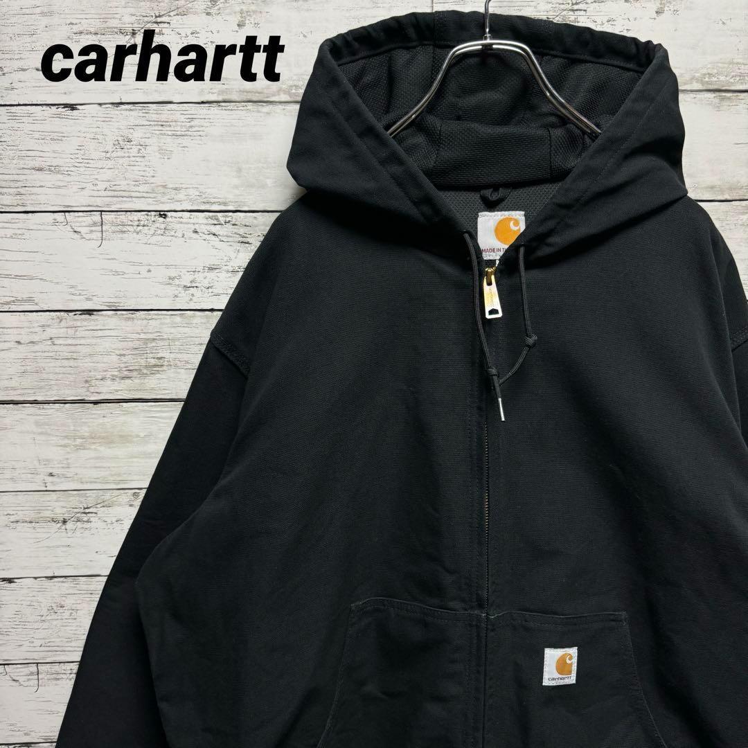 467【北村匠海着用】カーハート ダック地 希少なXL アクティブジャケット美品