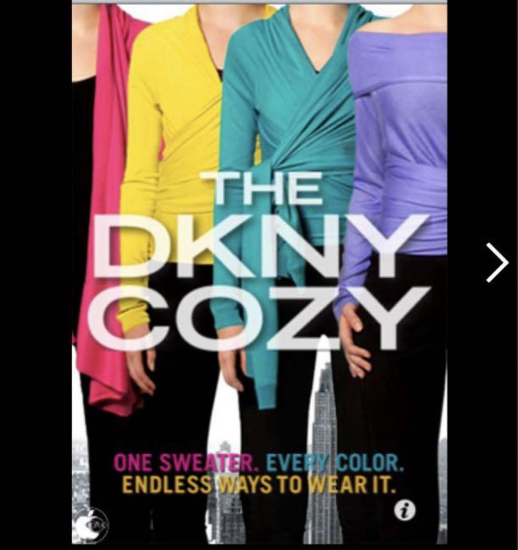 訳あり新品❗️実質半額以下❗️DKNY カーディガン ブラック
