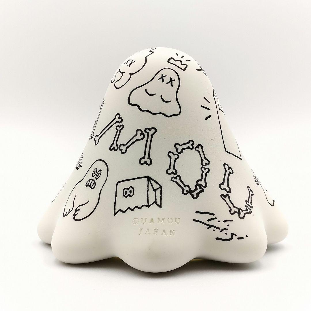 美品★ UAMOU ウアモウ ビッグおばけちゃん 直筆 一点物 画像4