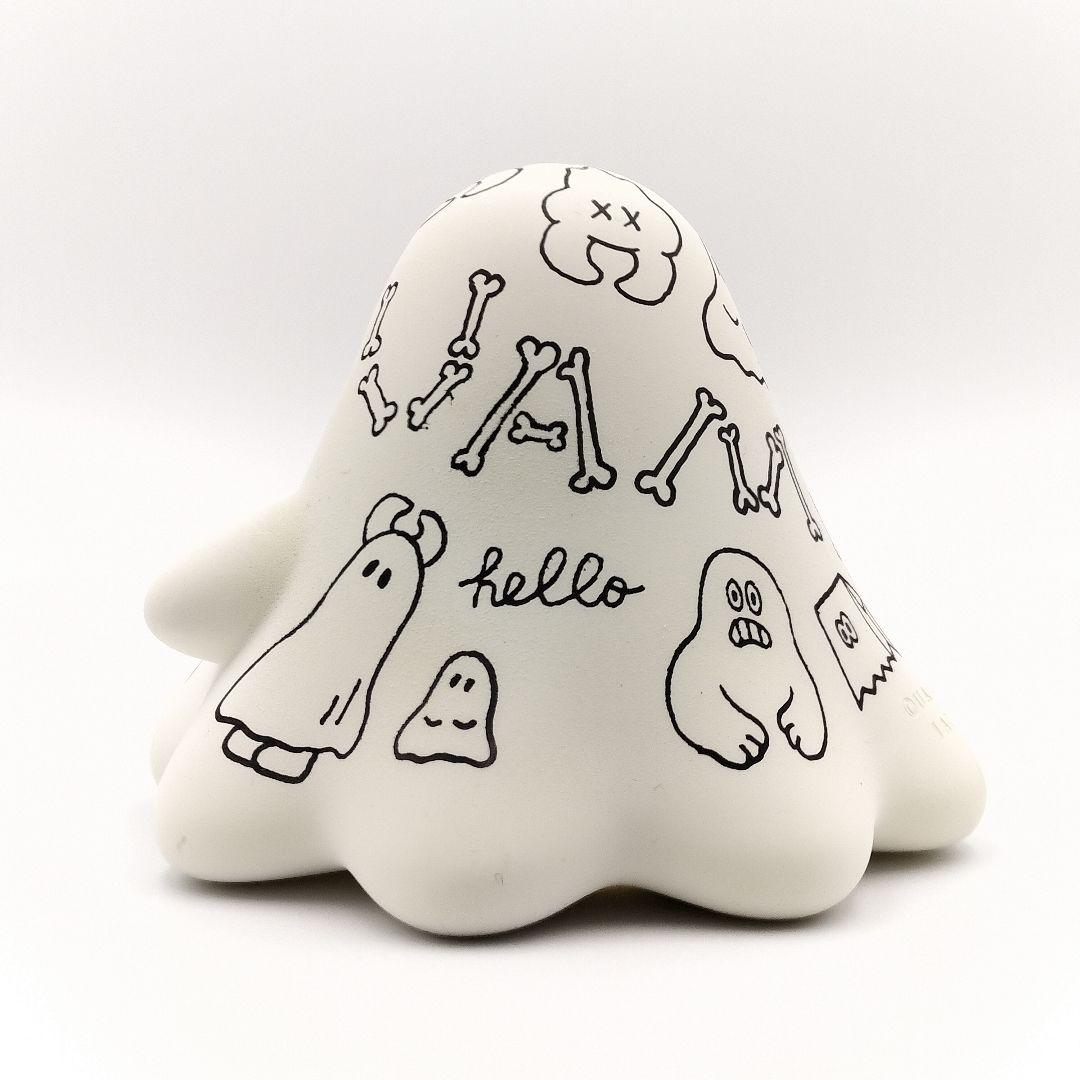 美品★ UAMOU ウアモウ ビッグおばけちゃん 直筆 一点物 画像5