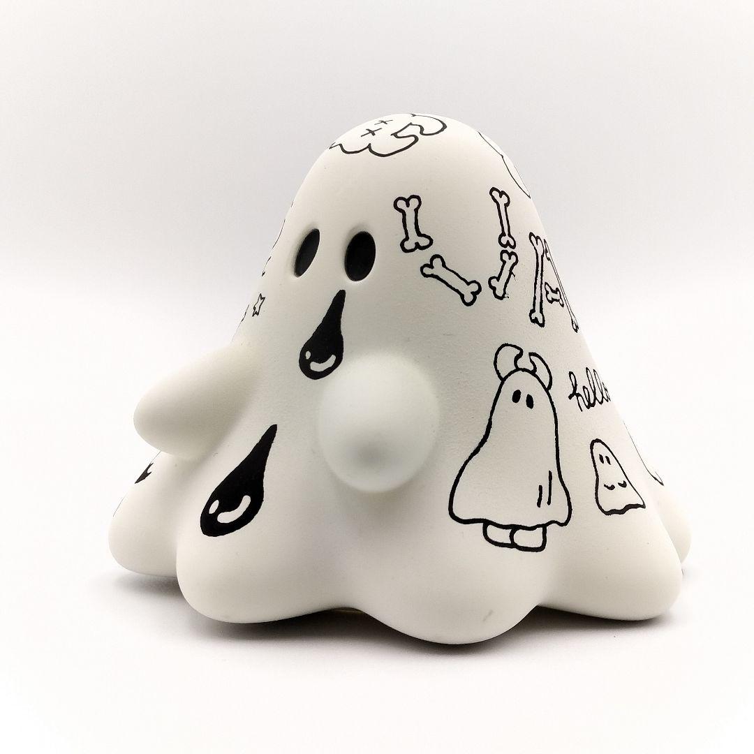 美品★ UAMOU ウアモウ ビッグおばけちゃん 直筆 一点物 画像6