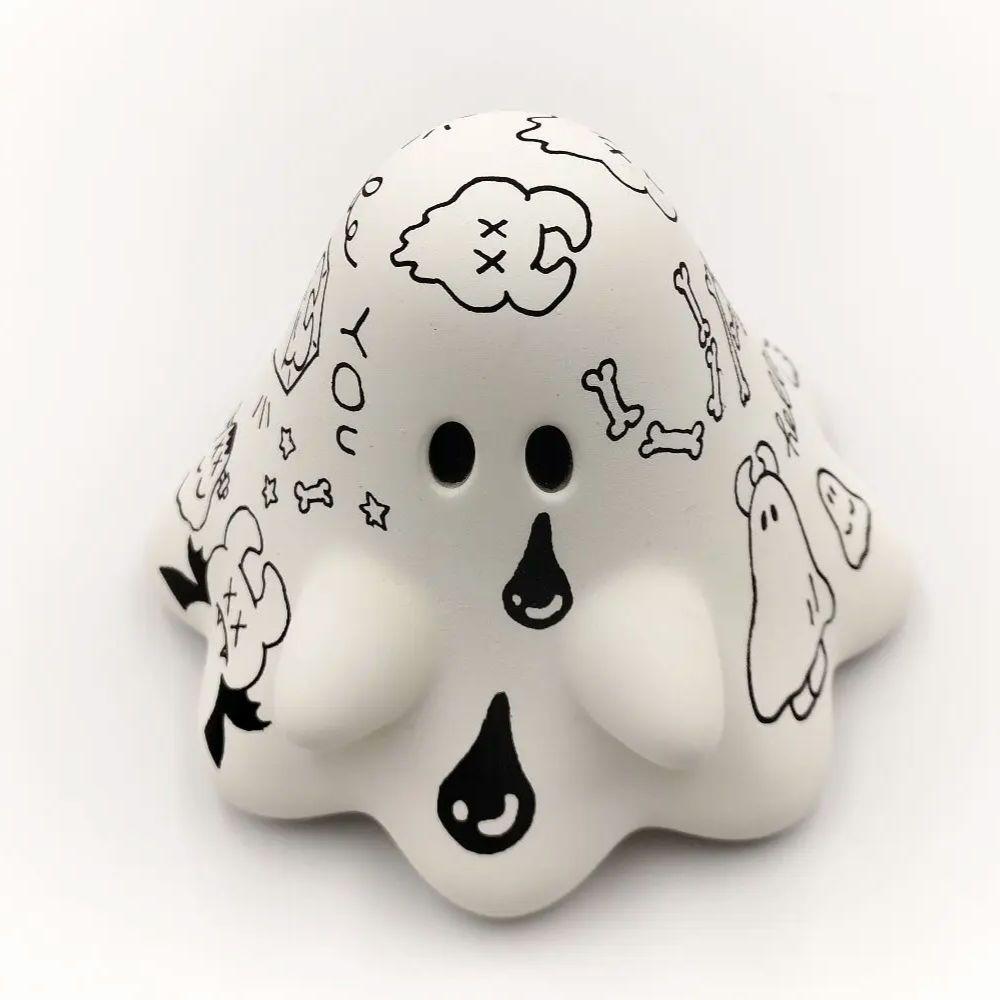 美品★ UAMOU ウアモウ ビッグおばけちゃん 直筆 一点物 画像7
