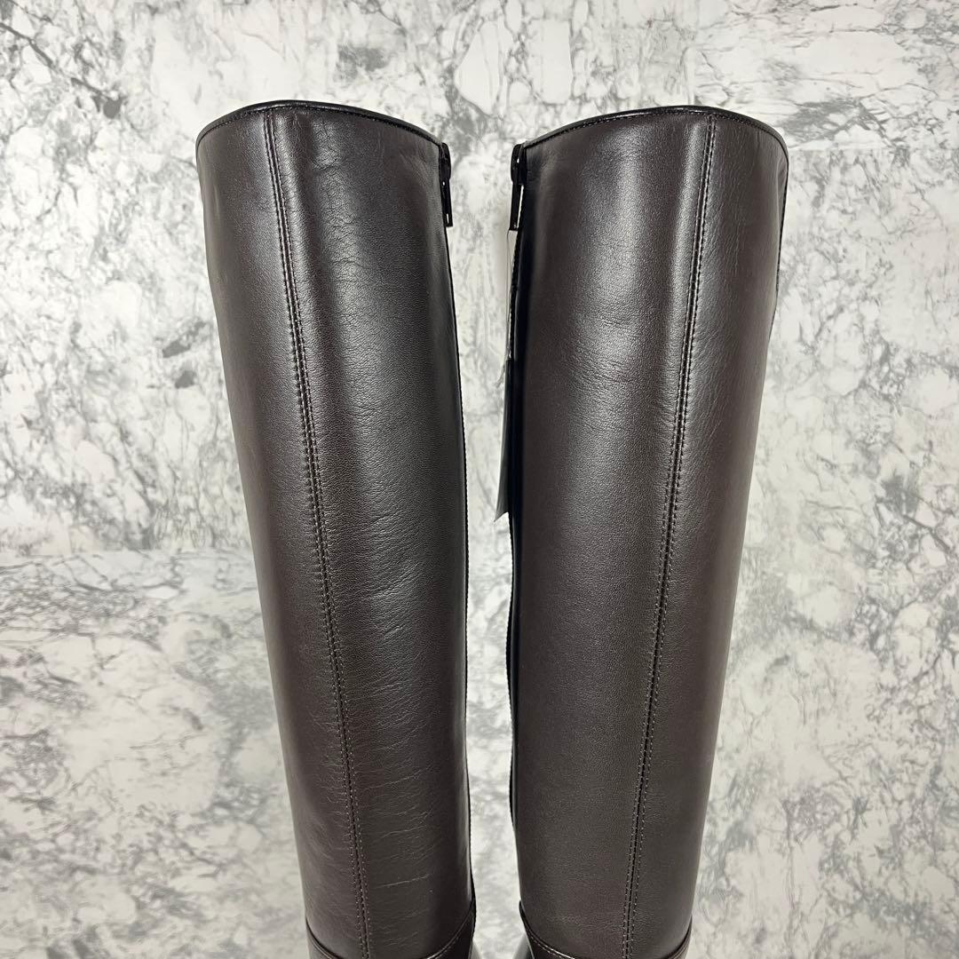 【未使用品】 JUNKO SHIMADA ロングブーツ 23.5cm 日本製 【未使用品】 JUNKO SHIMADA ロングブーツ 23.5cm 日本製