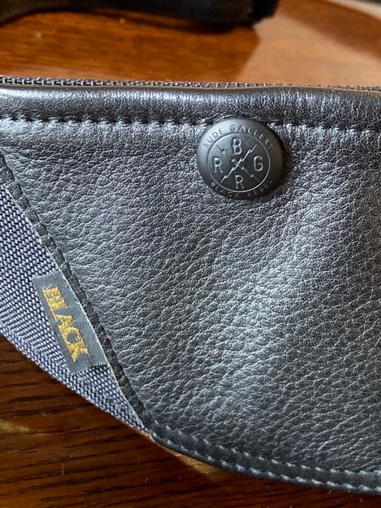 男女兼用 ルードギャラリー ブラックレベル ウエストバッグ ウール