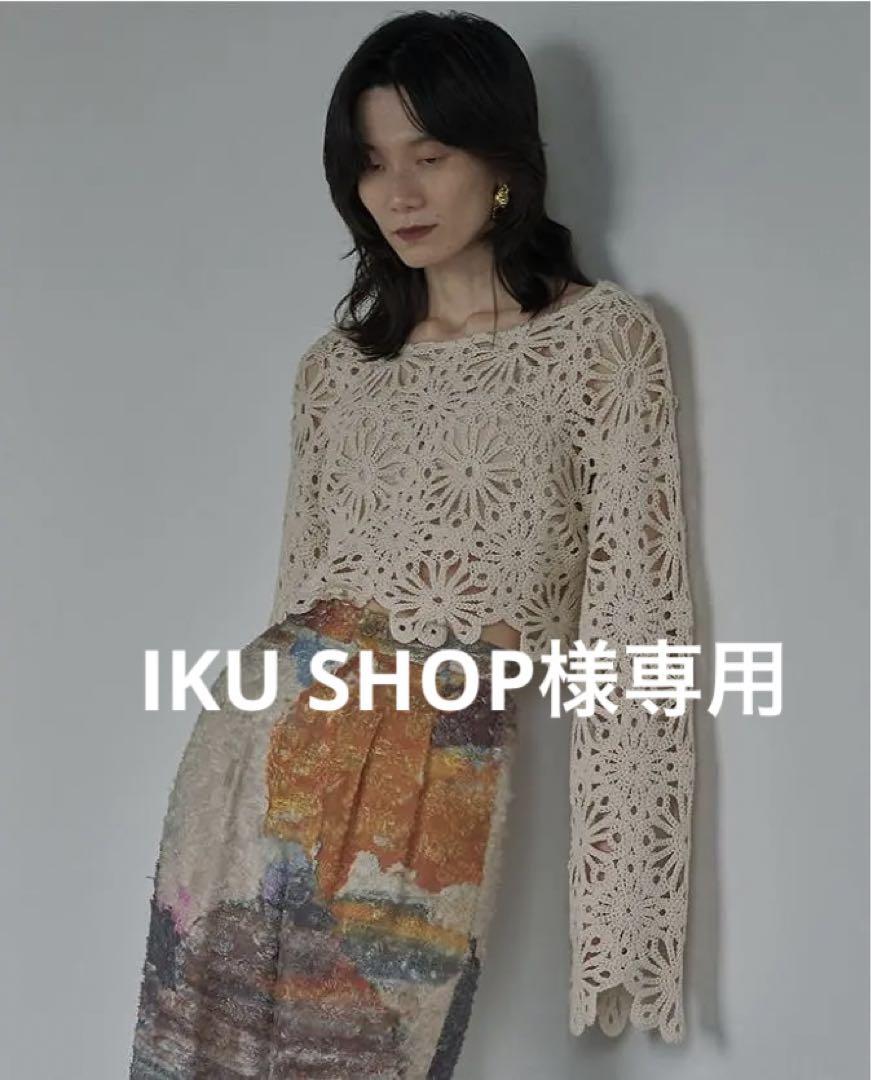 Ameri】MEDI FLOWER SAINT LACE TOP Ameri】MEDI FLOWER SAINT LACE TOP