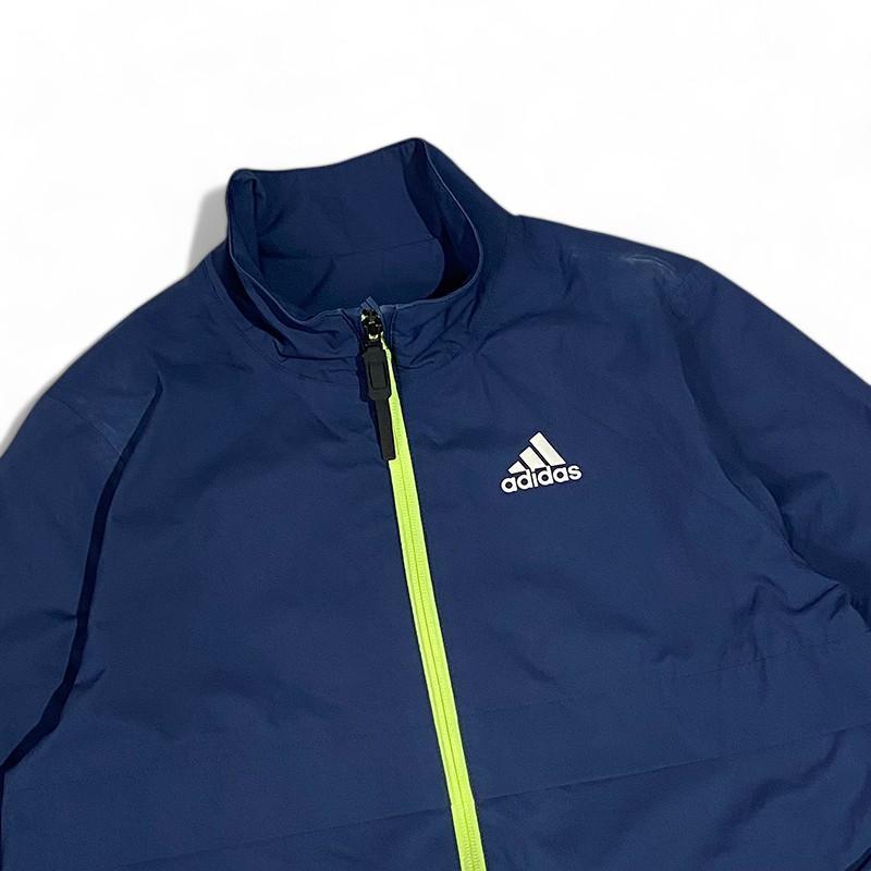 ADIDAS アディダス ゴルフ 2WAY フルジップ レインワンピース S