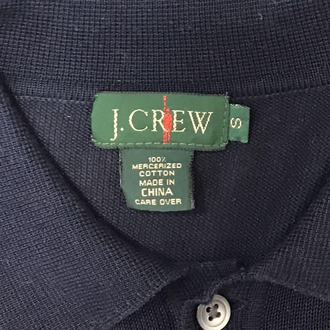 90s J.CREW ジェイクルー　ビンテージ半袖コットンニットセーター