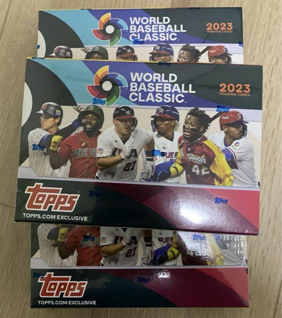 Topps World Baseball Classic WBC 3box即購入可能