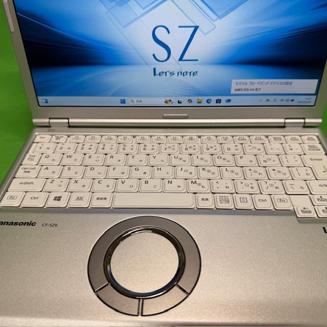 【美品】LTE対応 i5 256G 8G レッツノート オフィス付 CF-SZ6