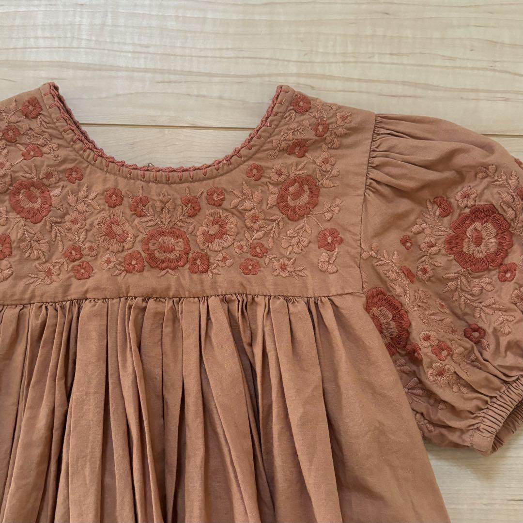 ワンピース Apolina Kids BESS DRESS PRALINE