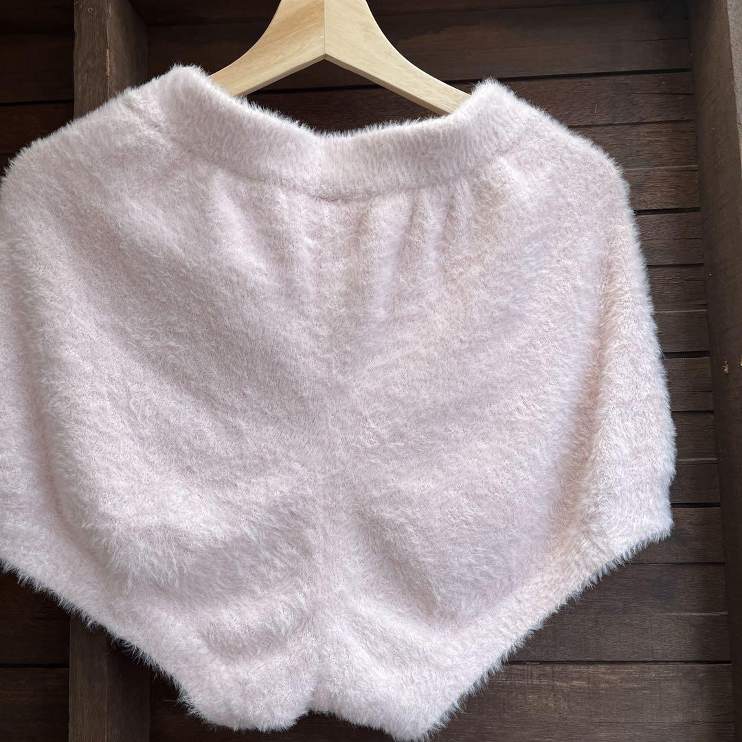 ジェラピケ　ラビットモコパーカー&パンツセット　pink うさ耳パーカー