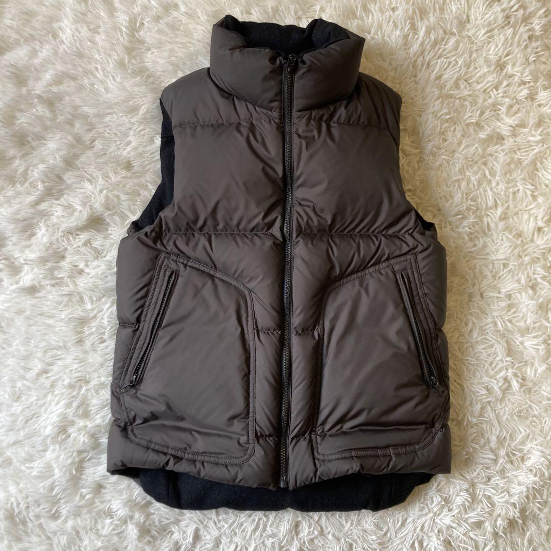 ユニクロ UNIQLO +J 黒 ダウンベスト Mサイズ