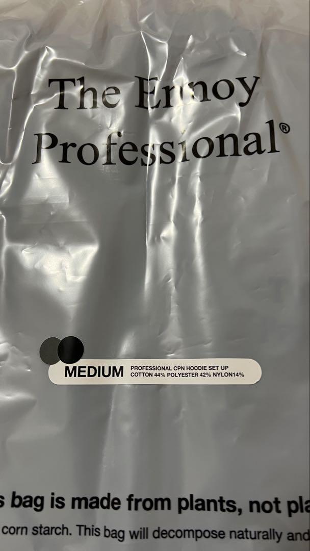ジャケット・アウター ennoy PROFESSIONAL CPN HOODIE SET UP M