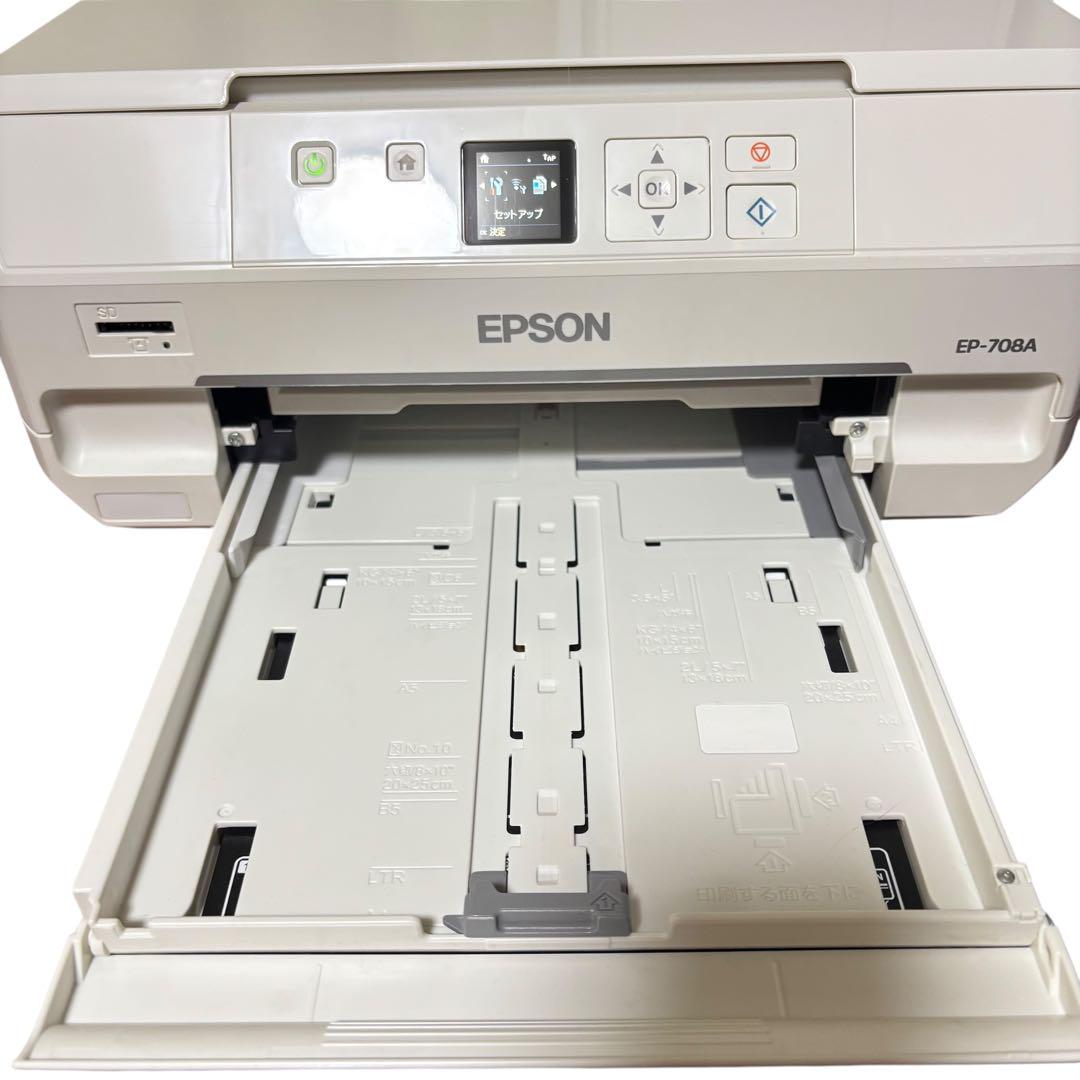 ジャンク　EPSON EP-708A インクジェットプリンター EPSON EP-708A インクジェットプリンター 本体 ジャンク