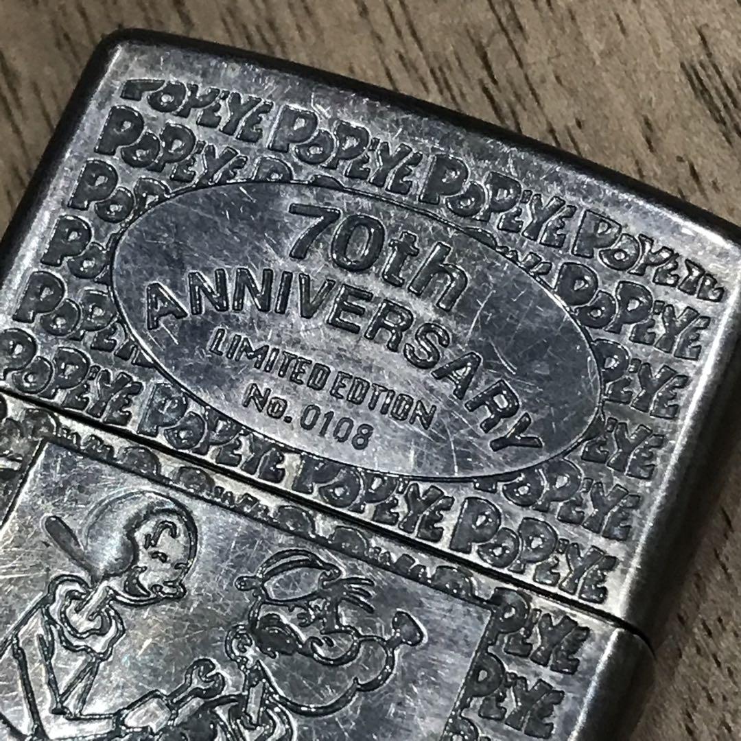 Zippo 限定ポパイ70周年記念　オルゴール付 ジッポ　リミテッド