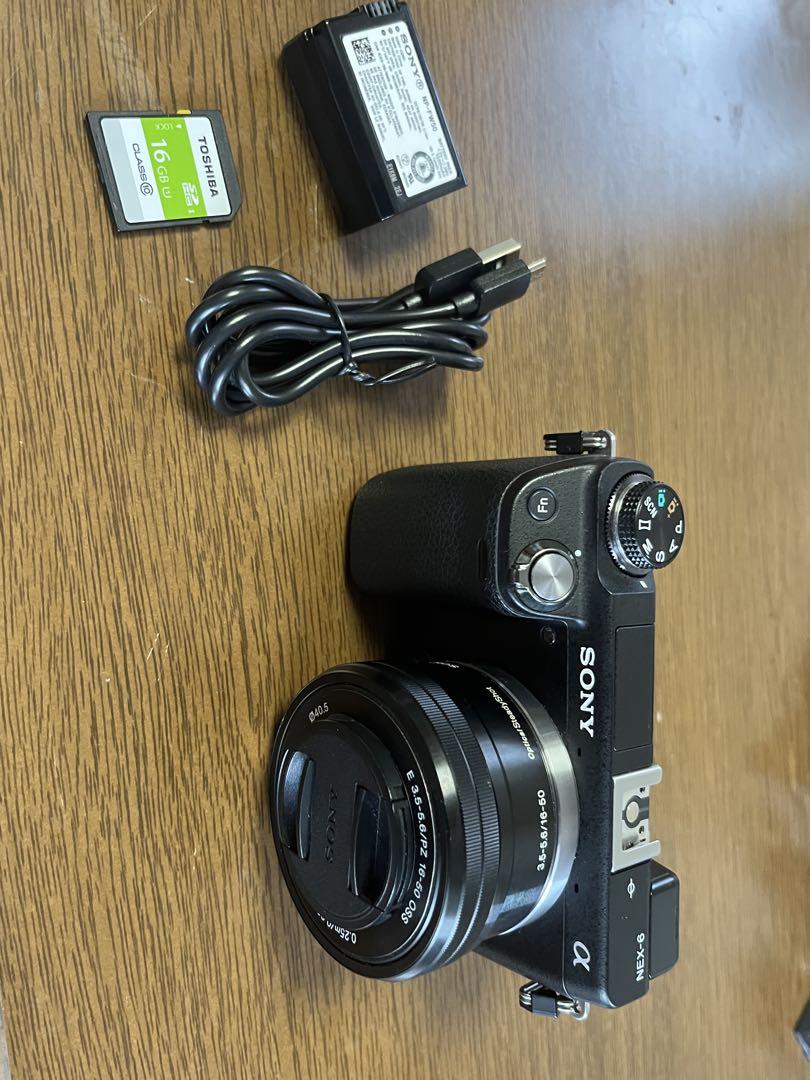 ショット数8349枚 SONY α NEX-6 レンズセット ミラーレス一眼