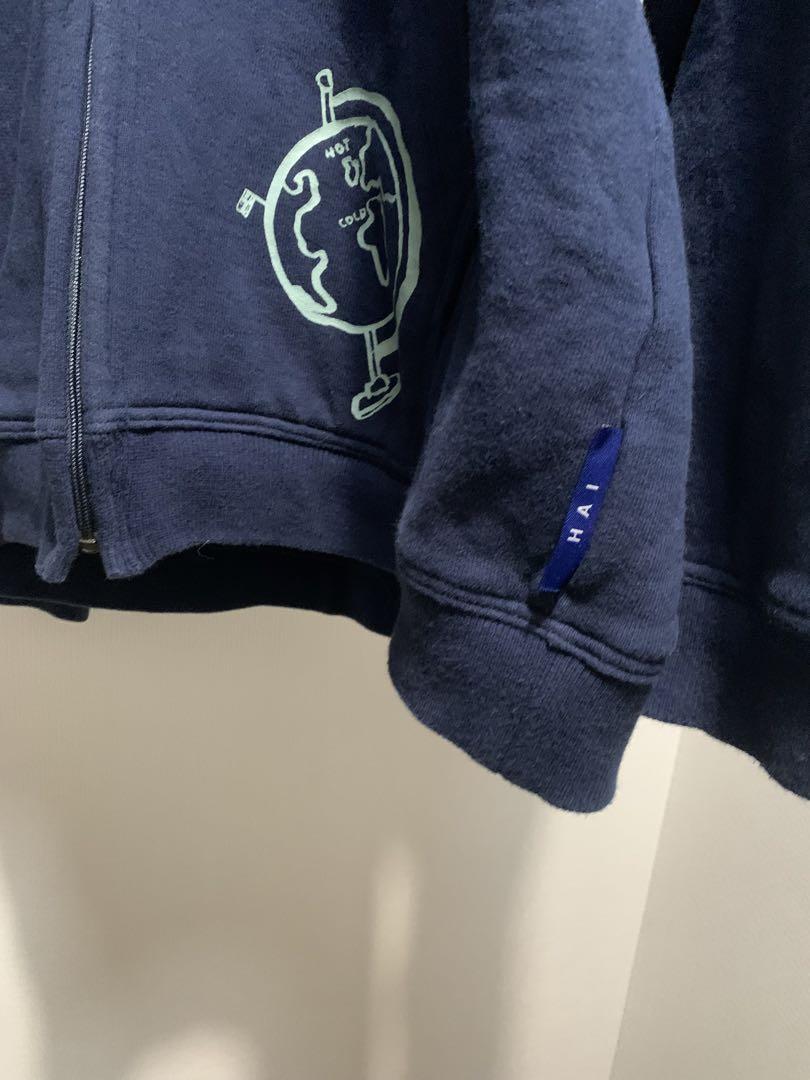 HAI SPORTING GEAR ジップアップパーカー イッセイミヤケ