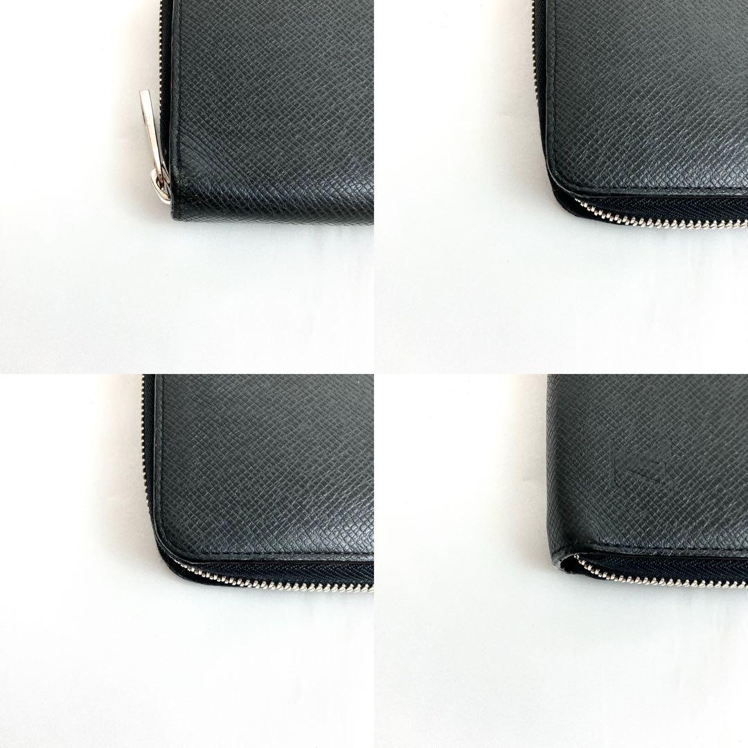LOUIS VUITTON　タイガ　ジッピーオーガナイザー　ノワール　長財布