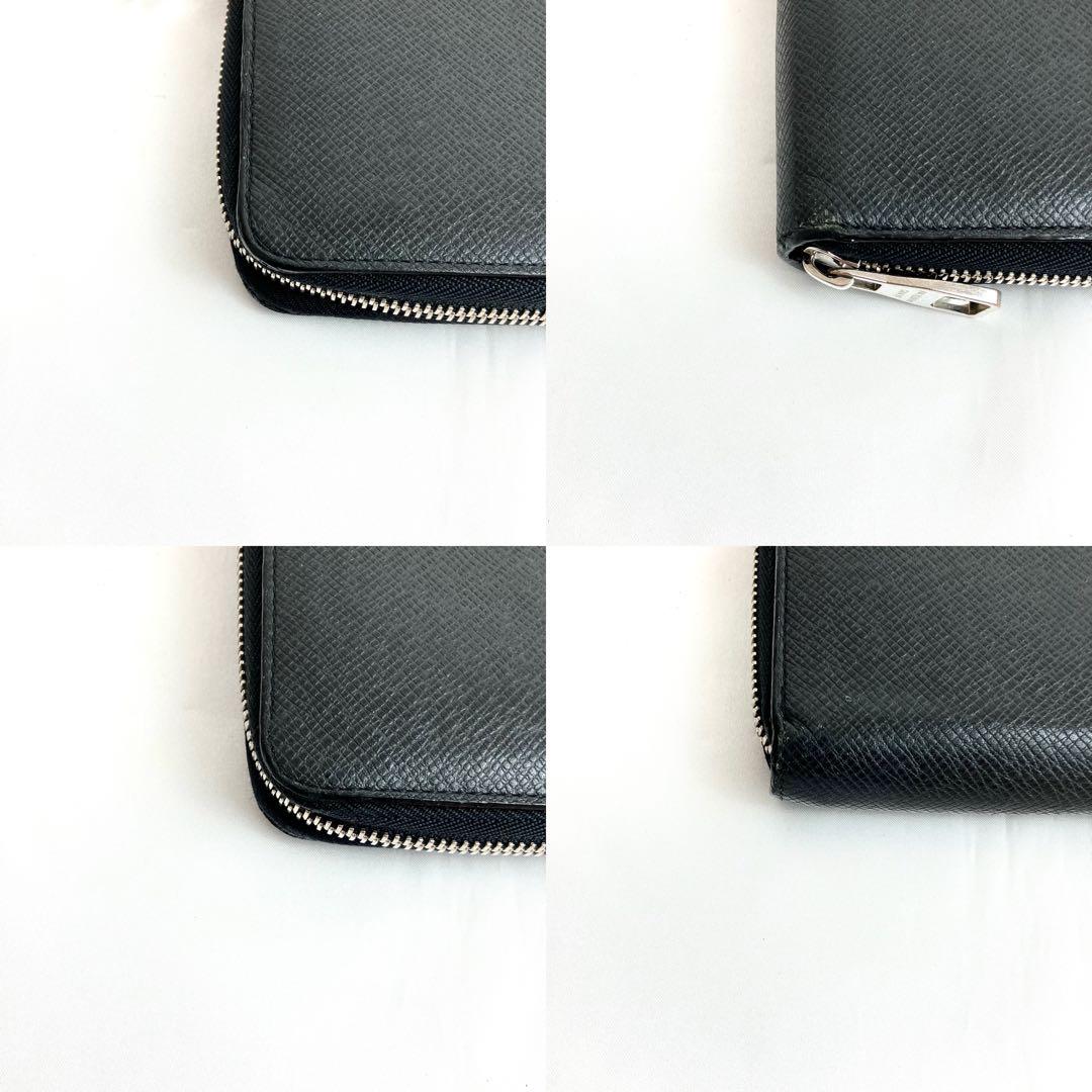 LOUIS VUITTON　タイガ　ジッピーオーガナイザー　ノワール　長財布