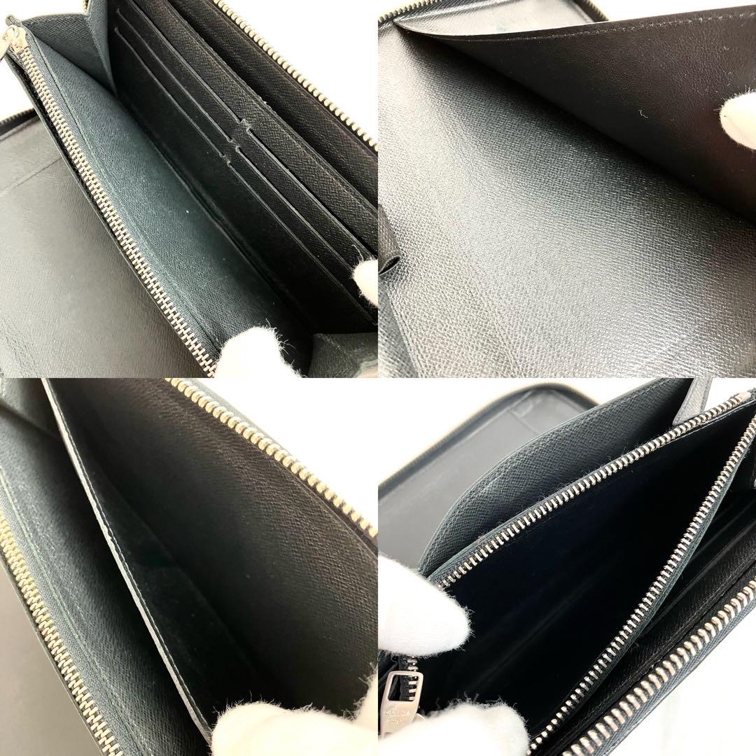 LOUIS VUITTON　タイガ　ジッピーオーガナイザー　ノワール　長財布