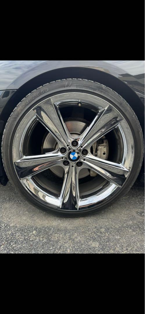 BMW 21インチ クロームホイール 5本スポーク