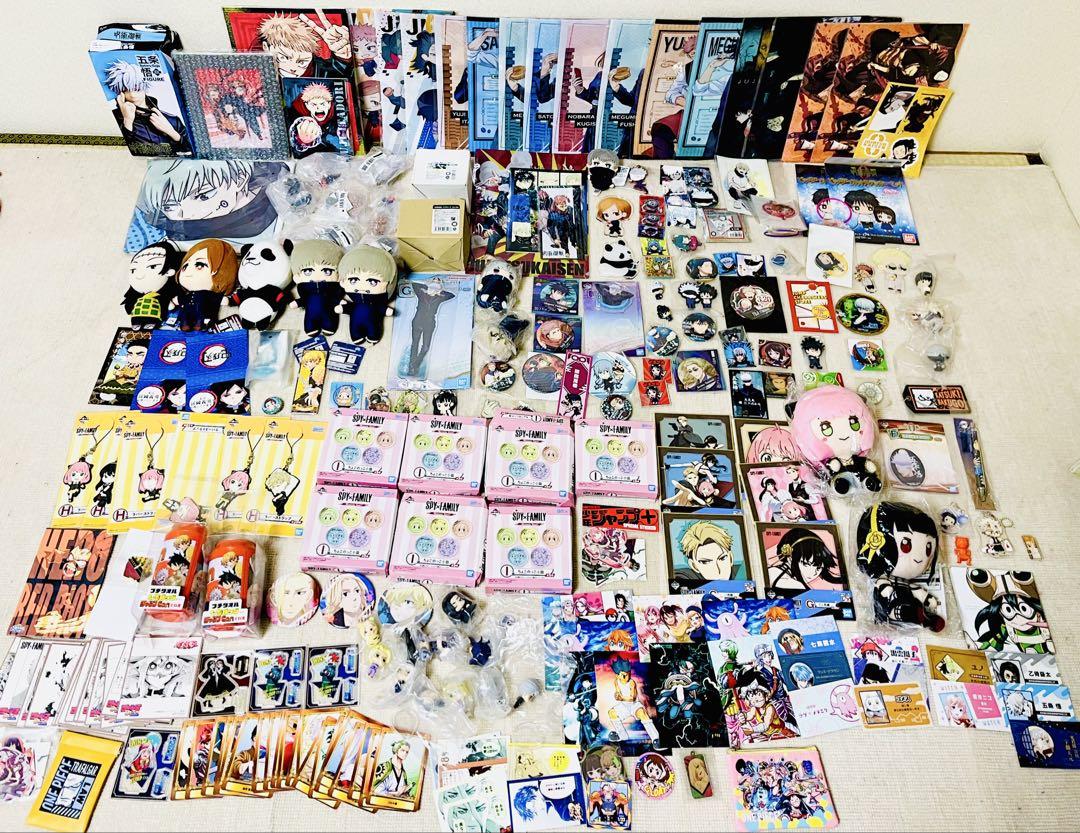 ① 鬼滅の刃 呪術廻戦 ヒロアカ NARUTO 超大量 まとめ売り 1000点