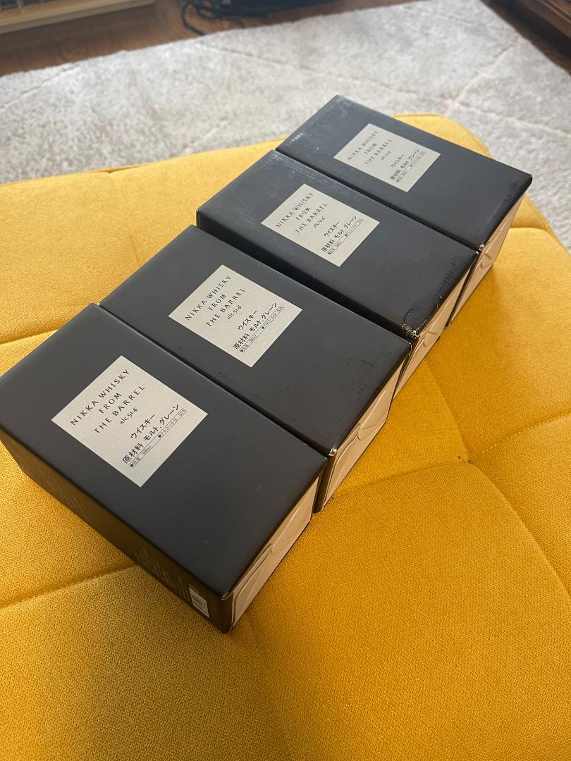ウイスキー Nikka Whisky From The Barrel 500ml X 4