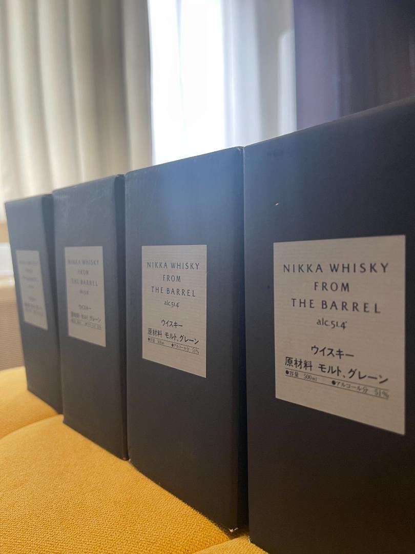 ウイスキー Nikka Whisky From The Barrel 500ml X 4