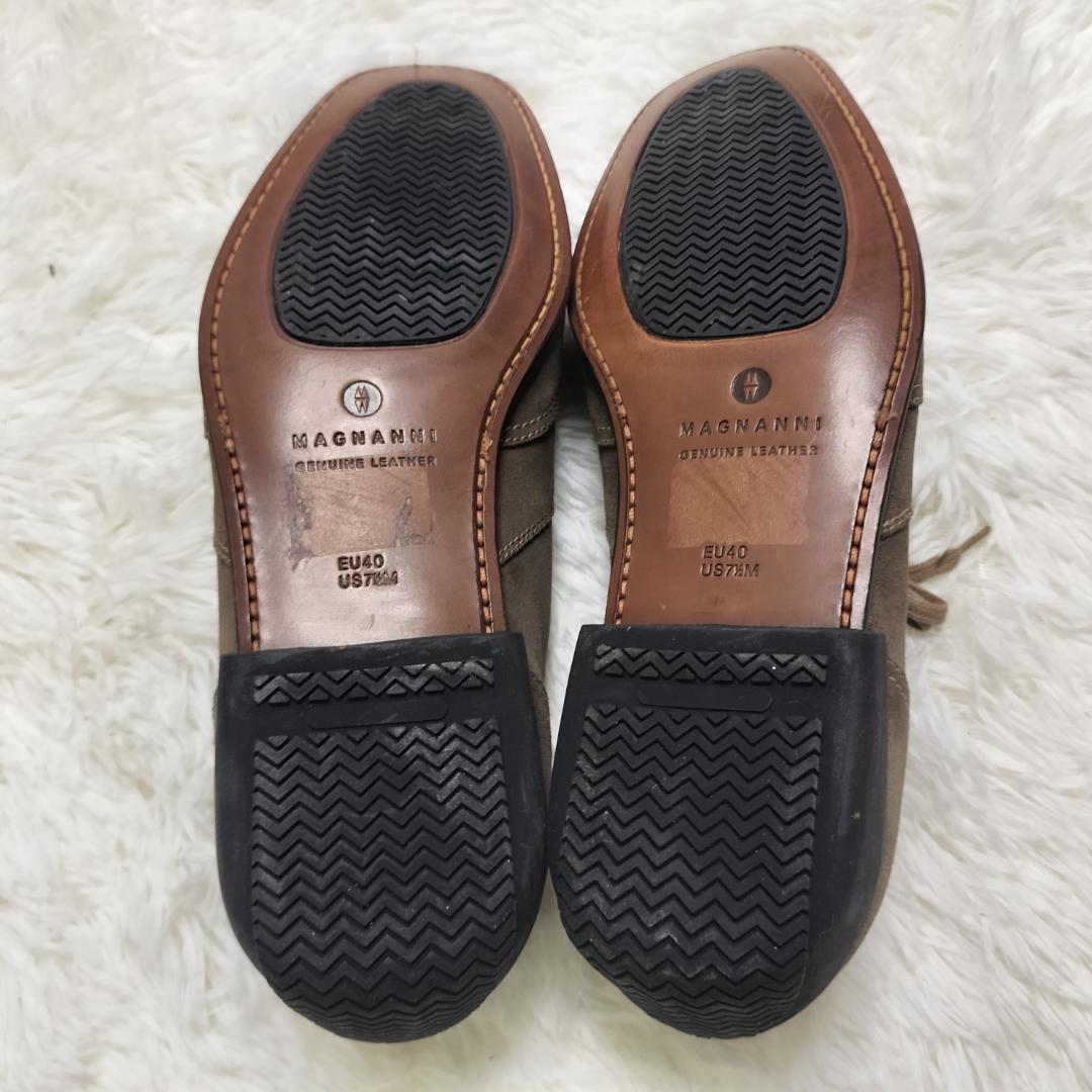【極美品】MAGNANNI ドレスシューズ スウェード マグナーニ 25.5cm